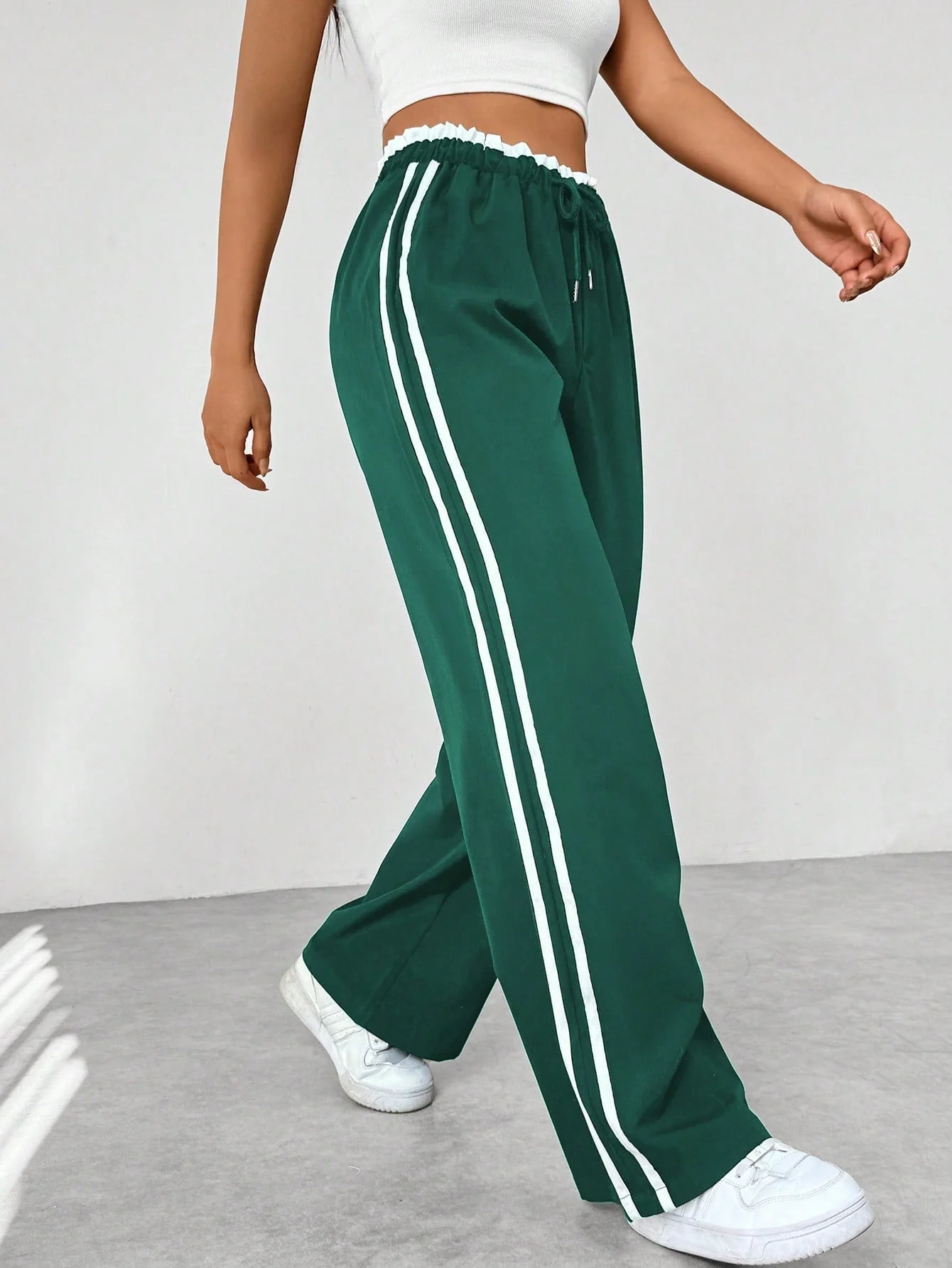 Wide-Leg Pants Women – Breathable Sporty Trousers for Casual Style - Image 6
