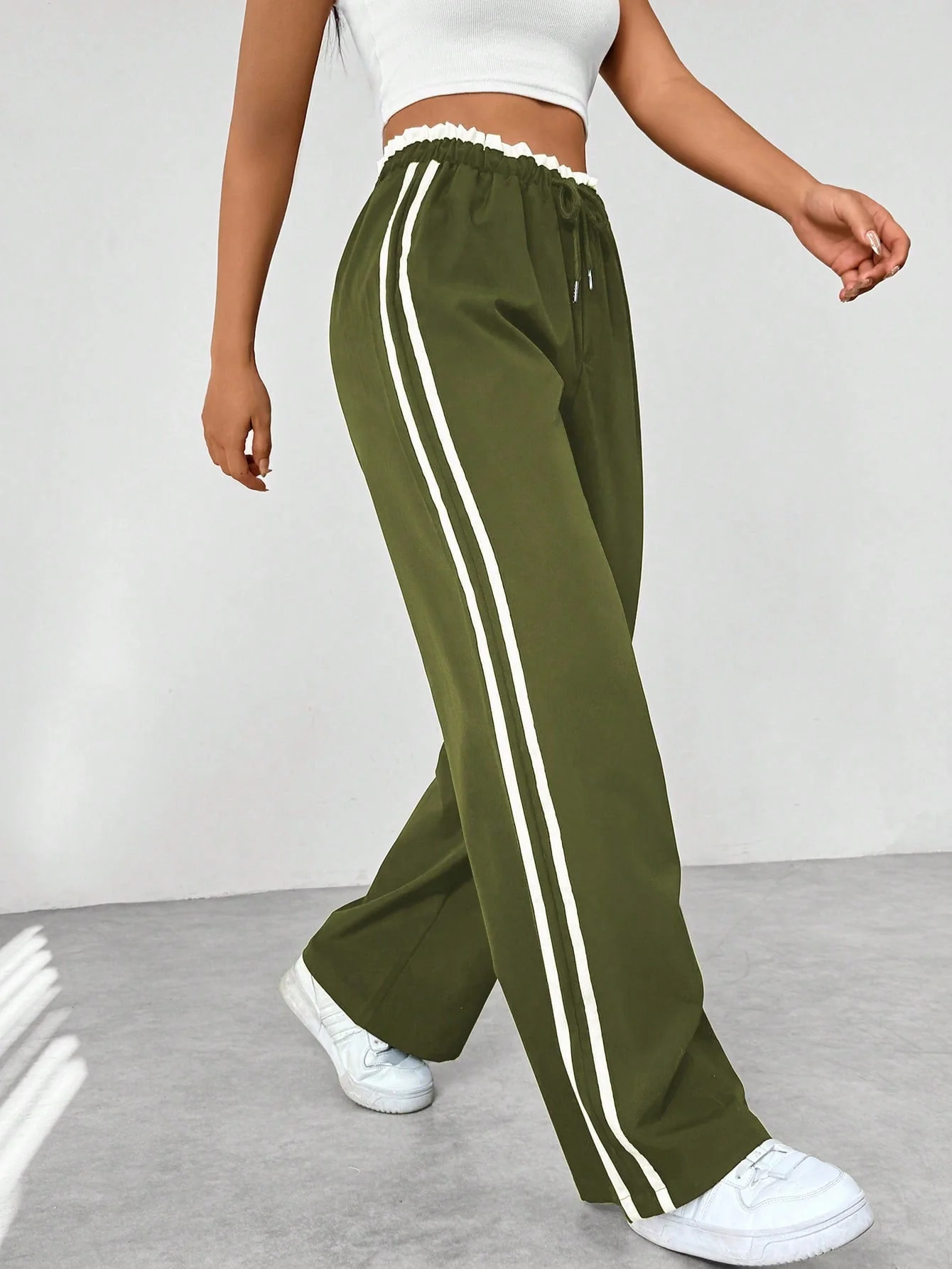 Wide-Leg Pants Women – Breathable Sporty Trousers for Casual Style - Image 7